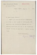 Abbott Requests Article for Christian Union Abbott Requests Article for Christian Union, 1886