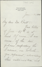 Abbott Discusses Opposing Views on Indian Policy Abbott Discusses Opposing Views on Indian Policy, 1904