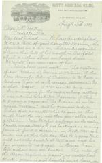 Alvord Discusses Pratt's Paper on Indian Question and Economics Alvord Discusses Pratt's Paper on Indian Question and Economics, 1887