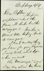 Armstrong Discusses Indian Welfare with Pratt Armstrong Discusses Indian Welfare with Pratt, 1878