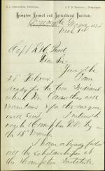 Armstrong Plans for Arrival of Pratt's Students Armstrong Plans for Arrival of Pratt's Students, 1878