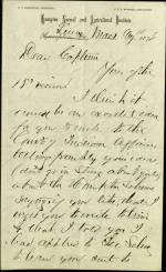 Armstrong Encourages Pratt to Propose School Ideas to Hayt Armstrong Encourages Pratt to Propose School Ideas to Hayt, 1878