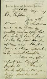 Armstrong Discusses Carlisle Prospects with Pratt, 1879