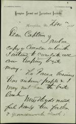Armstrong Discusses Washington Visit and Ponca Party with Pratt Armstrong Discusses Washington Visit and Ponca Party with Pratt, 1881