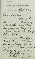 Armstrong Discusses Political Funding Issues with Pratt Armstrong Discusses Political Funding Issues with Pratt, 1880