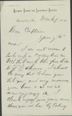 Armstrong Discusses Public Talks and Riggs Criticism with Pratt Armstrong Discusses Public Talks and Riggs Criticism with Pratt, 1882