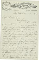 Boyd Discusses Dr. Menaul's Views on Jesuits with Pratt Boyd Discusses Dr. Menaul's Views on Jesuits with Pratt, 1887