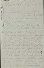 Brushel Sends Pratt Birthday Greetings and Personal Updates Brushel Sends Pratt Birthday Greetings and Personal Updates, 1920
