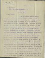 Bryan Sends Pratt Sympathies on News of His Final Resignation Bryan Sends Pratt Sympathies on News of His Final Resignation, 1904