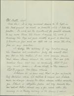 Bowersox Expresses Feelings on Revoked Promotion to Pratt, 1902