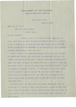 Brown Discusses Capt. Hart Story with Pratt Brown Discusses Capt. Hart Story with Pratt, 1909