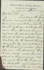 Campbell Discusses Cheyenne and Arapahoe Recruitment with Pratt, 1879