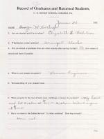 George Northrop Student File George Northrop Student File
