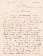 Walter Snyder Student File