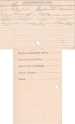Willie Neal (Nah-gu-yazli) Student File