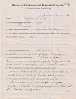 Stephen Smith (Smith) Student File Stephen Smith (Smith) Student File