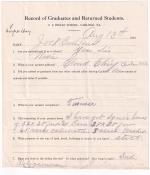 Jock Bull Bear (Comanche) Student File