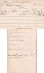 Herbert Friday Student File