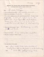 Christopher C. Goggles (White Man) Student File