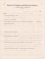 Clarence Powder Face Student File