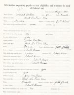 Howard Metoxen Student File