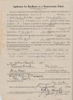 Esther A. Cooke Student File Esther A. Cooke Student File