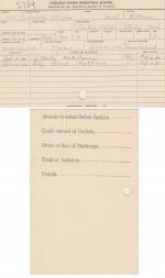 Isabella Willis Student File