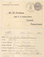 Carrie Reed Student File