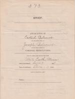 Joseph Belcourt Student File