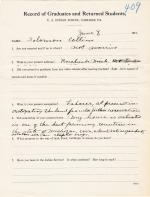 Solomon Collins Student File