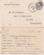 Henry Martineau Student File