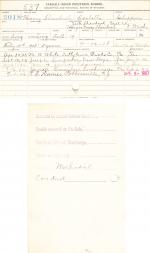 Harry Shawbush (Shawboose) Student File