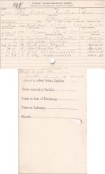 Peter Cadot Student File 