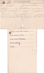 James Bell Student File