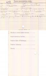Silas Childers Student File