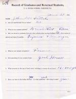 John McIntosh Student File John McIntosh Student File
