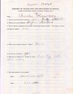 Charles Clawson Student File