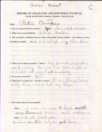 Peter Cooper Student File Peter Cooper Student File