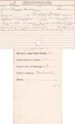 Thomas Gardner Student File