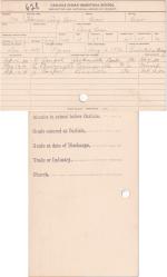 Horace Long Bear Student File