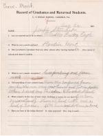 Joe Stewart Student File