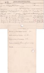 Blake Whitebear Student File
