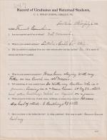 Frank Exendine Student File Frank Exendine Student File