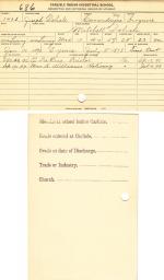 Joseph Delisle Student File Joseph Delisle Student File