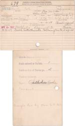 Charlie Cole Student File