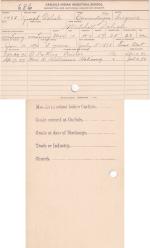 Joseph Delisle Student File