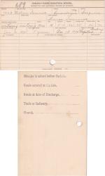 William Dominick Student File William Dominick Student File