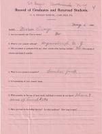 Moses Gray Student File