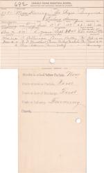 Moses Herring Student File