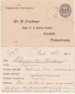 Sherman Chadlesome (Mi-pane-ta) Student File Sherman Chadlesome (Mi-pane-ta) Student File